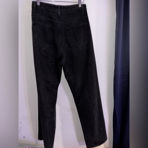 Baggy ripped black jeans. - Picture 2 of 2